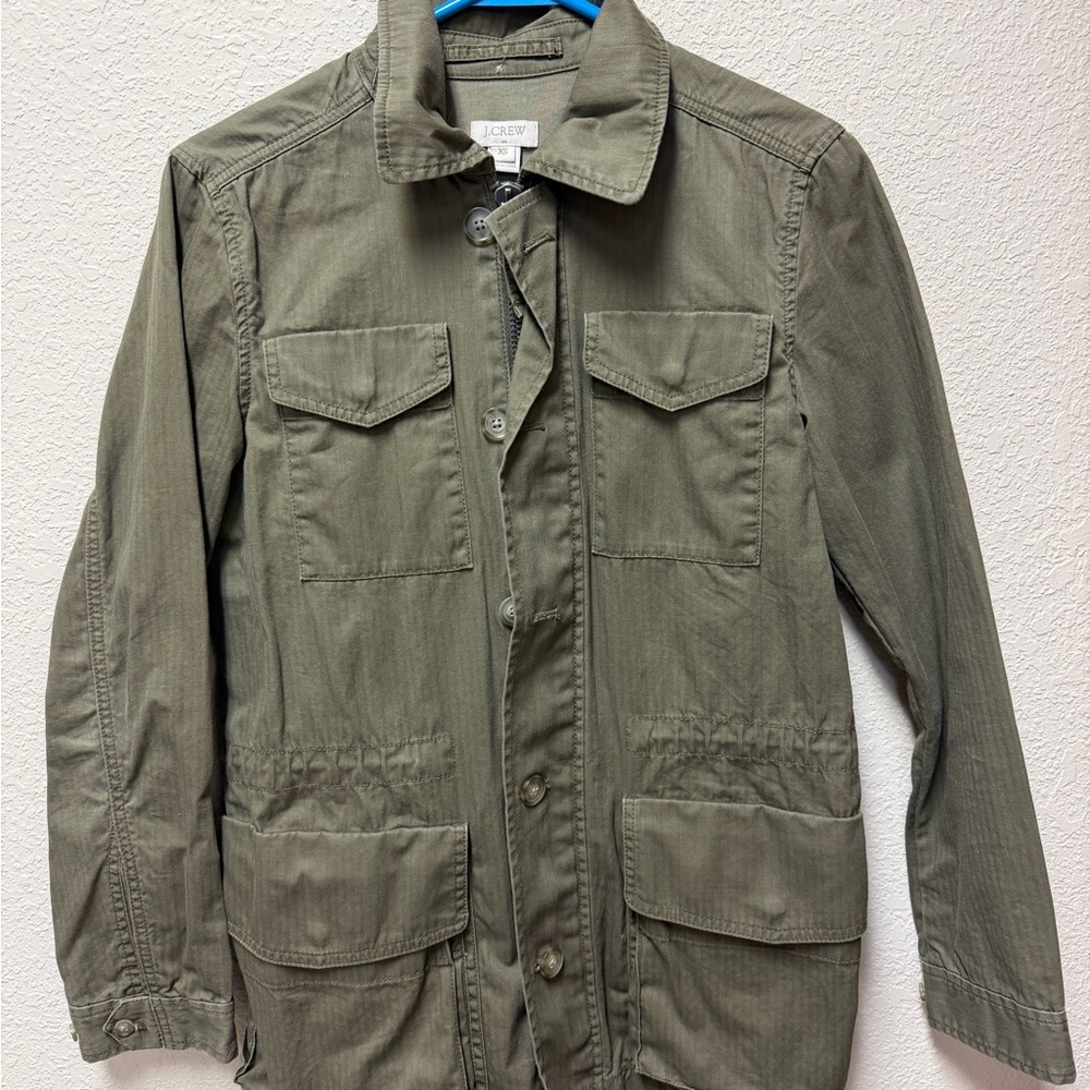J. Crew Women’s Military Green Field Jacket
